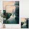 Designart - Twilight Fog Lakeshore - Landscape & Nature Canvas Art